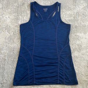 XS  racer back tank. Navy blue
